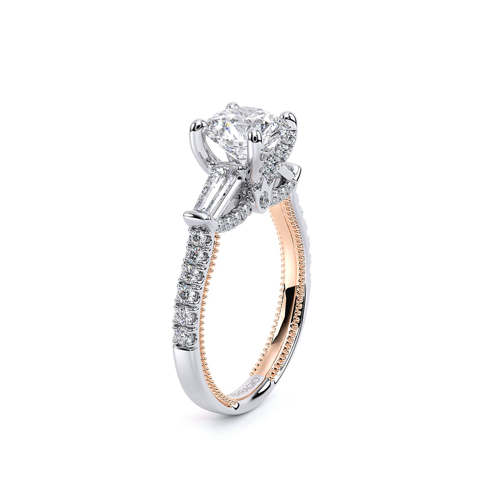 Renaissance-991R15-14K Two Tone Round