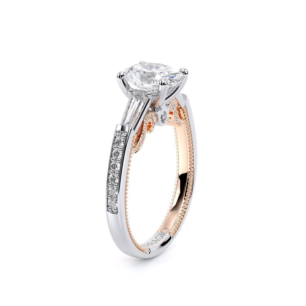 Insignia-7110OV-14K Two Tone Oval