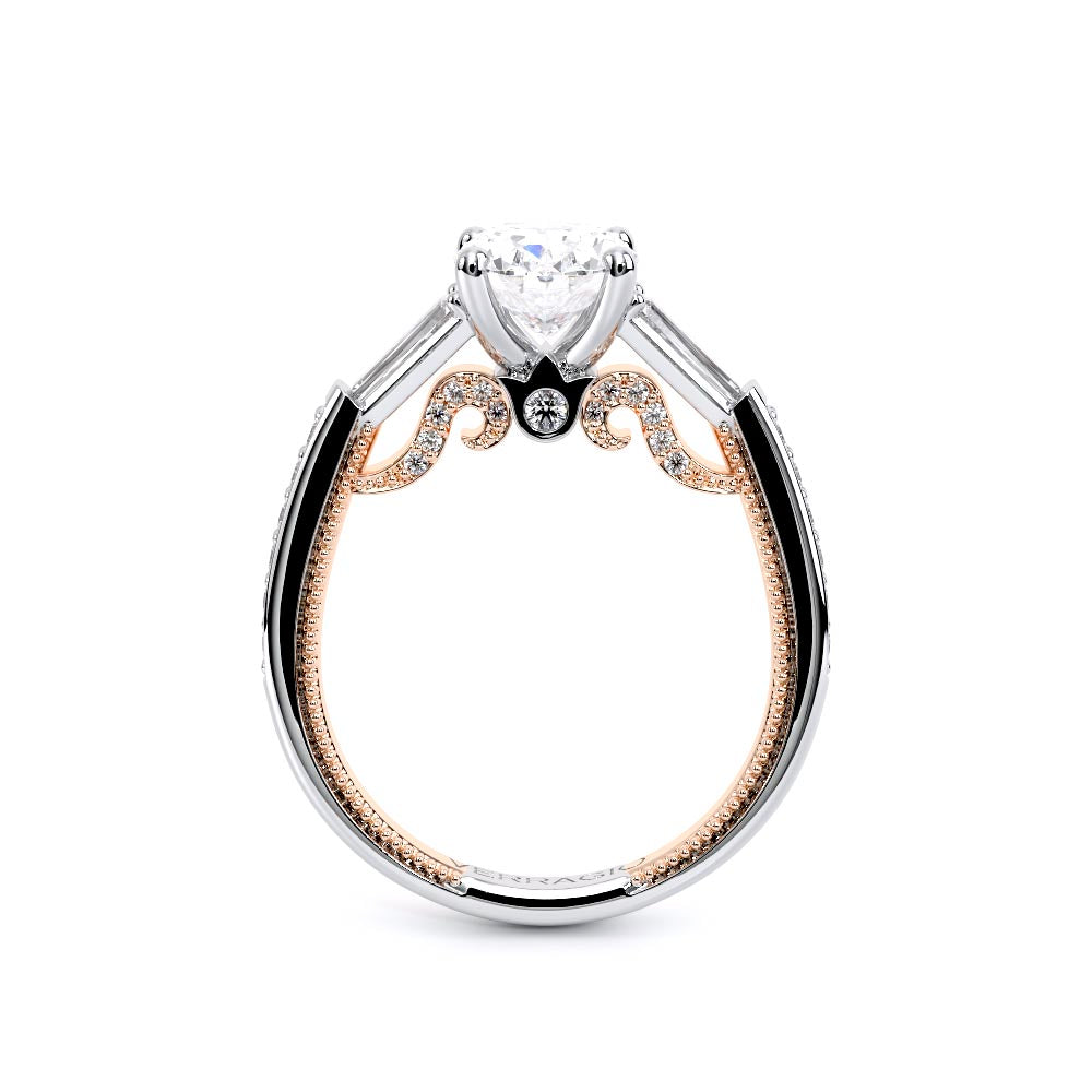 Insignia-7110OV-14K Two Tone Oval