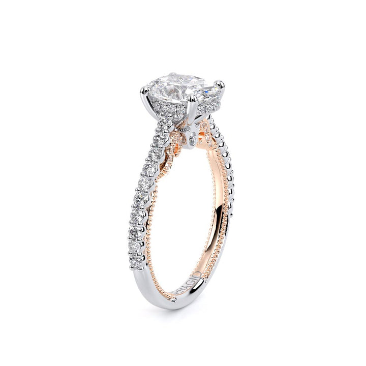 Insignia-7111ov-14k Two Tone Oval