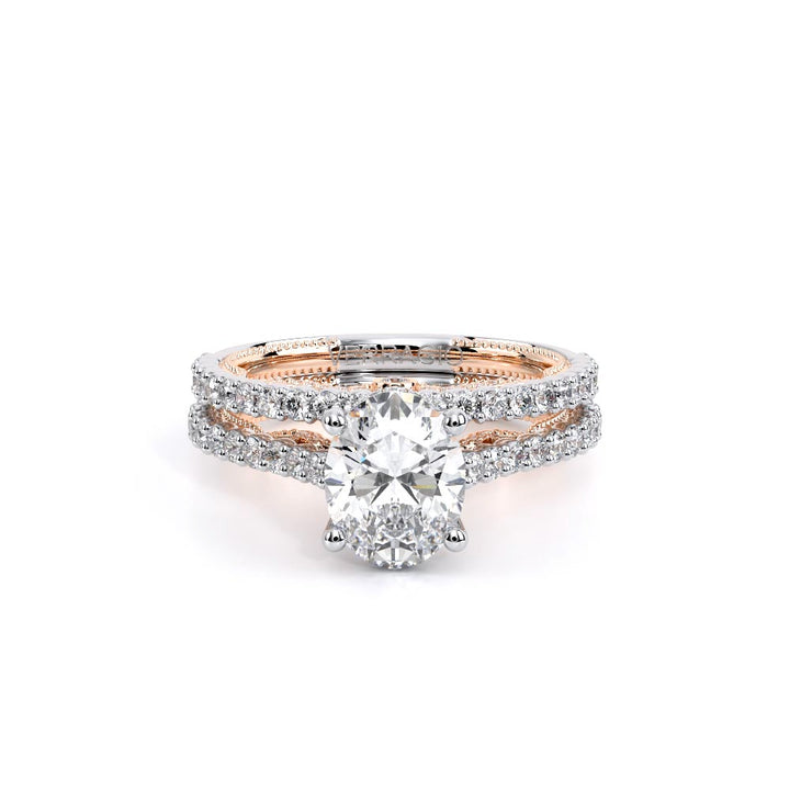 Insignia-7111ov-14k Two Tone Oval