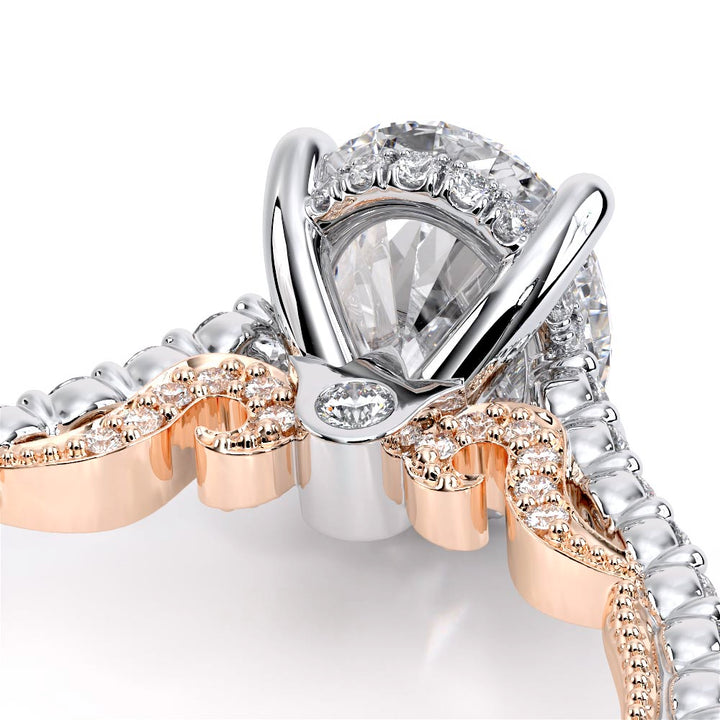 Insignia-7111ov-14k Two Tone Oval