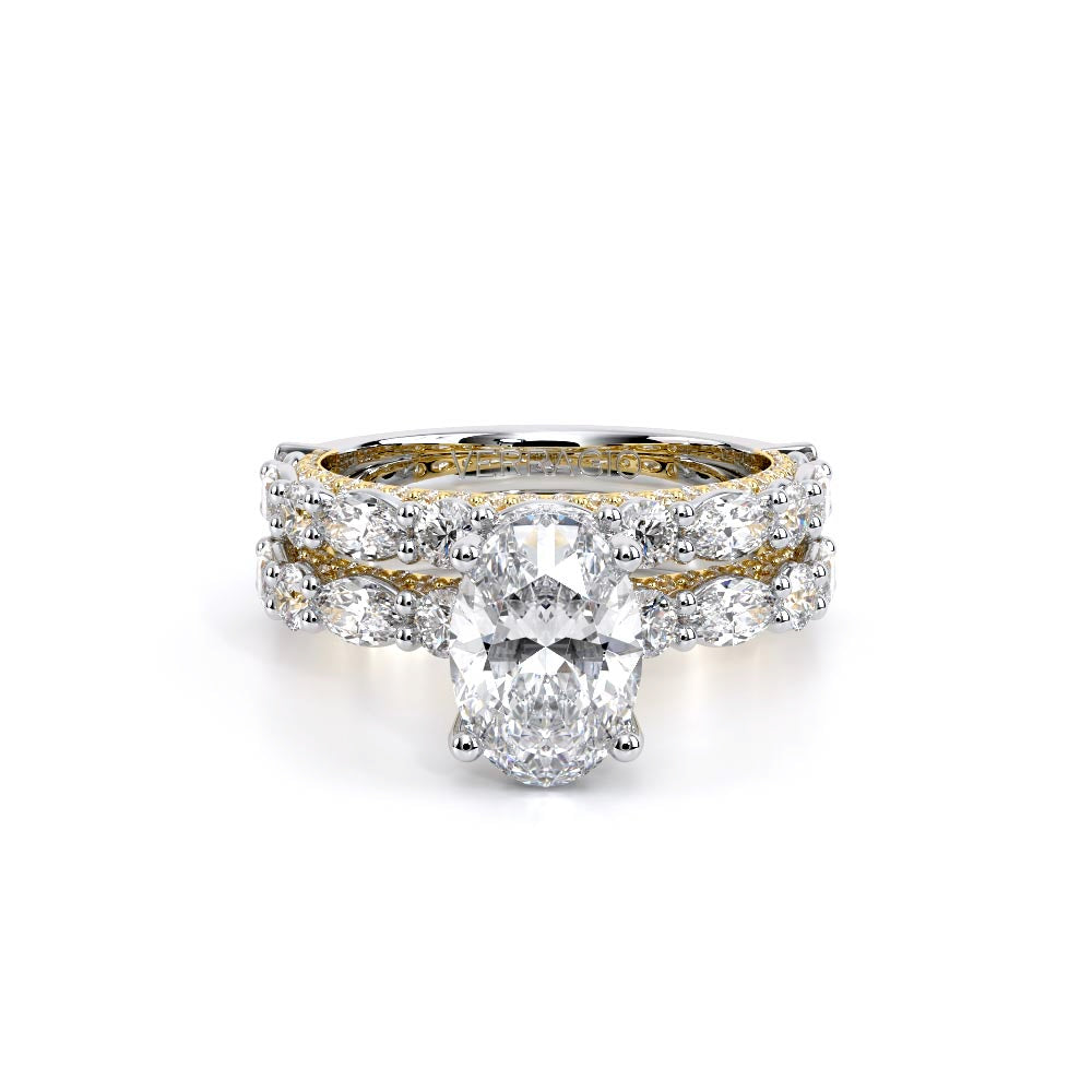 Couture-0490OV25-18K Two Tone Oval
