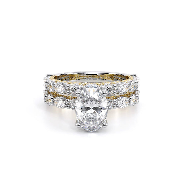 Couture-0490OV25-18K Two Tone Oval