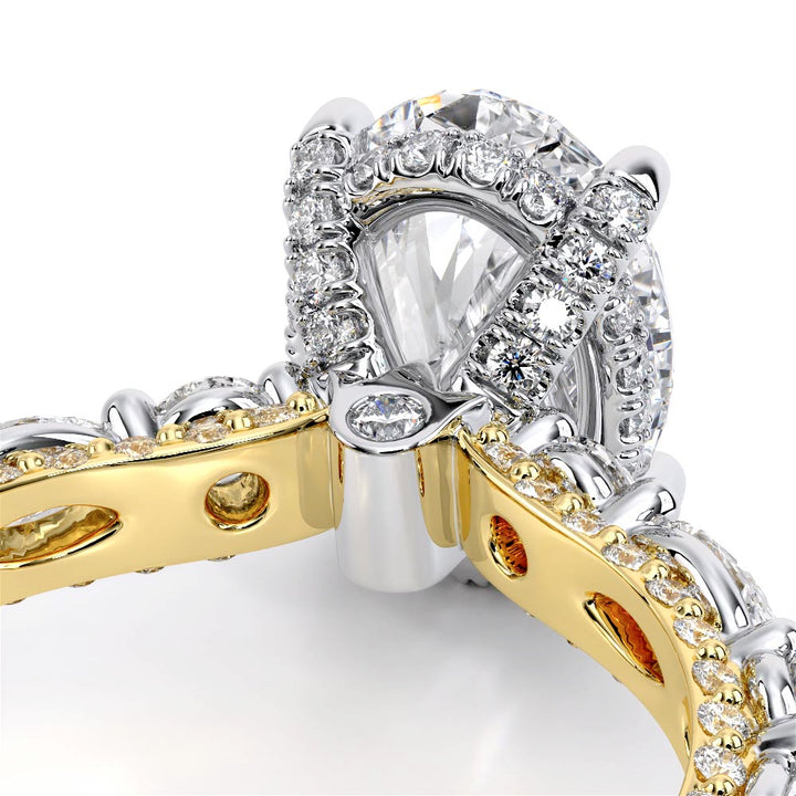 Couture-0490OV25-18K Two Tone Oval