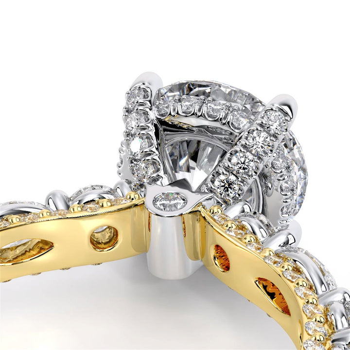 Couture-0490R25-18K Two Tone Round