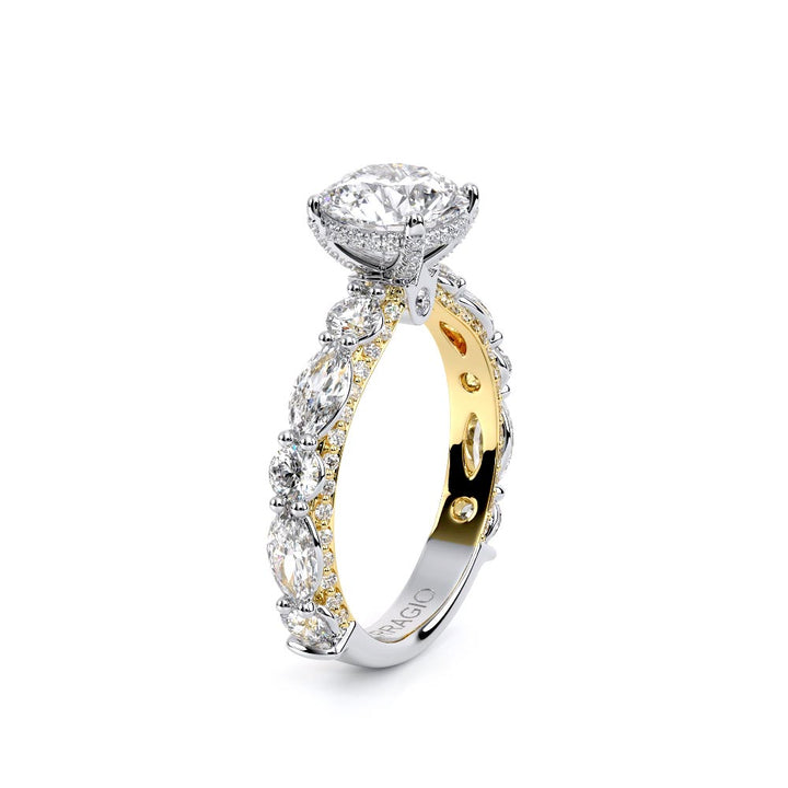 Couture-0490R30-14K Two Tone Round