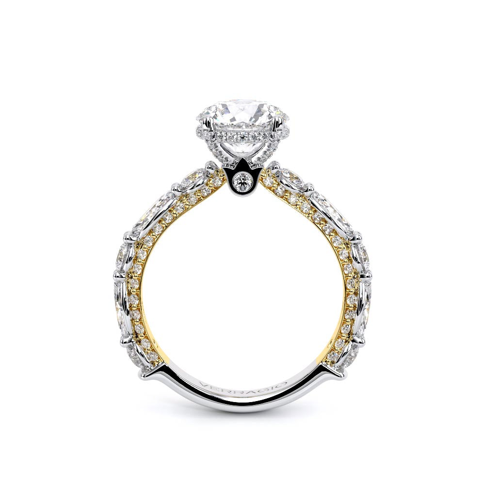 Couture-0490R30-18K Two Tone Round