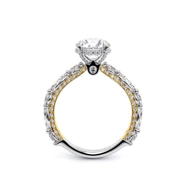 Couture-0490R30-18K Two Tone Round