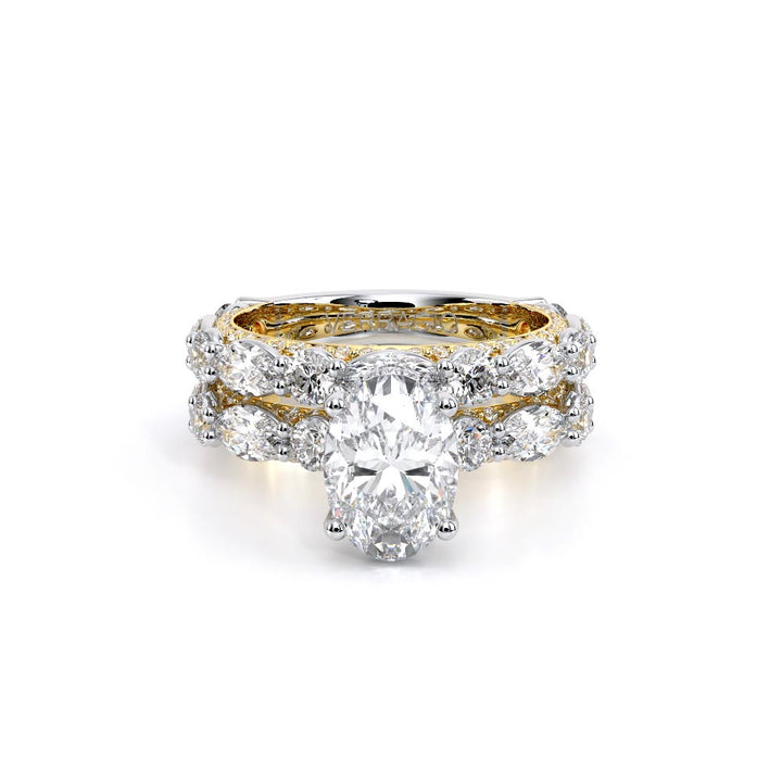 Couture-0490OV30-18K Two Tone Oval