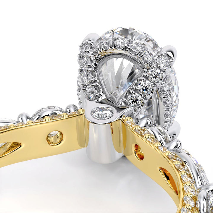 Couture-0490OV30-18K Two Tone Oval