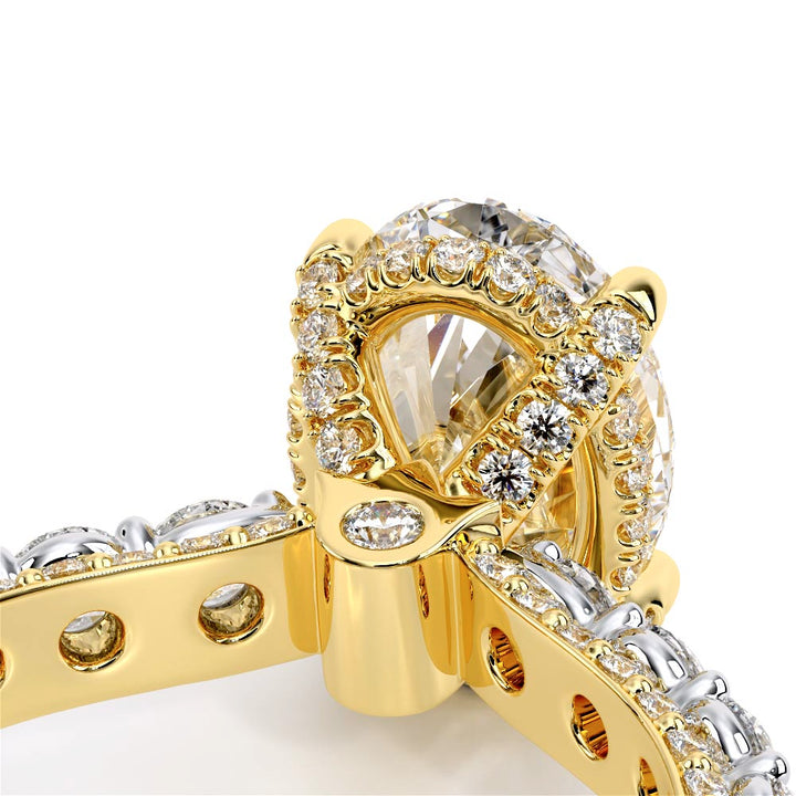 Couture-0489OV25-18K Two Tone Oval