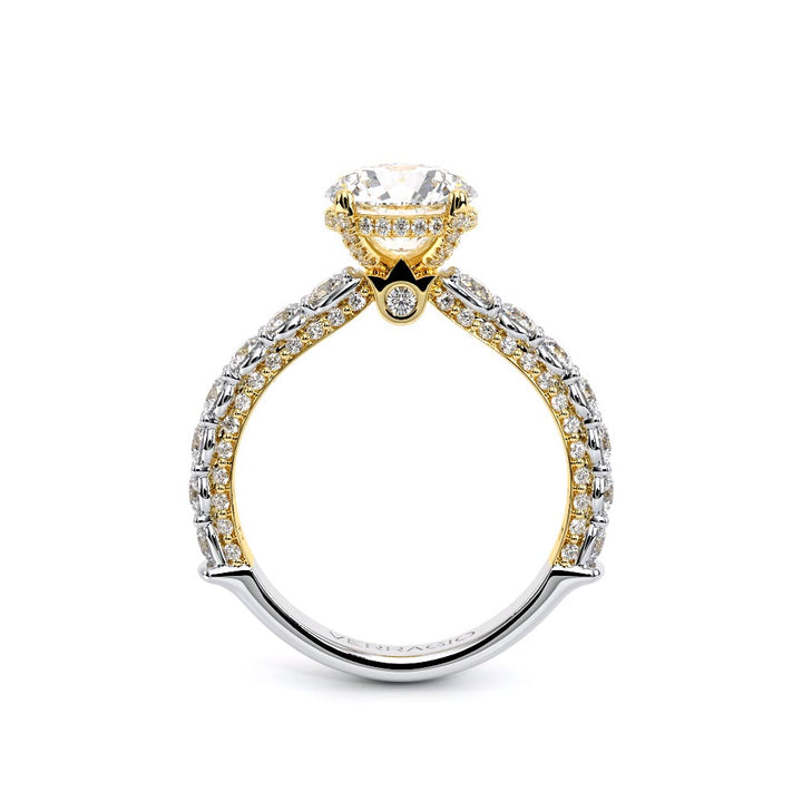 Couture-0489R25-14K Two Tone Round