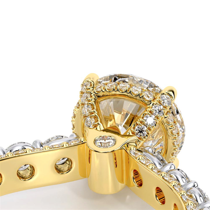 Couture-0489R25-14K Two Tone Round