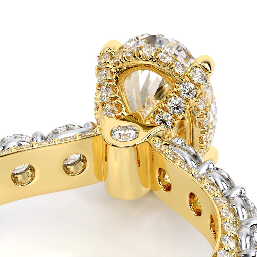 Couture-0489OV30-18K Two Tone Oval