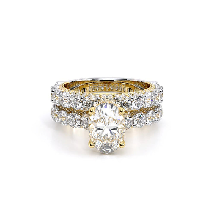 Couture-0489OV30-14K Two Tone Oval