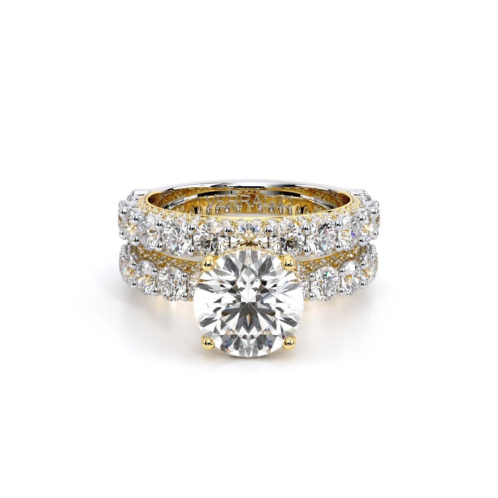 Couture-0489R30-18K Two Tone Round