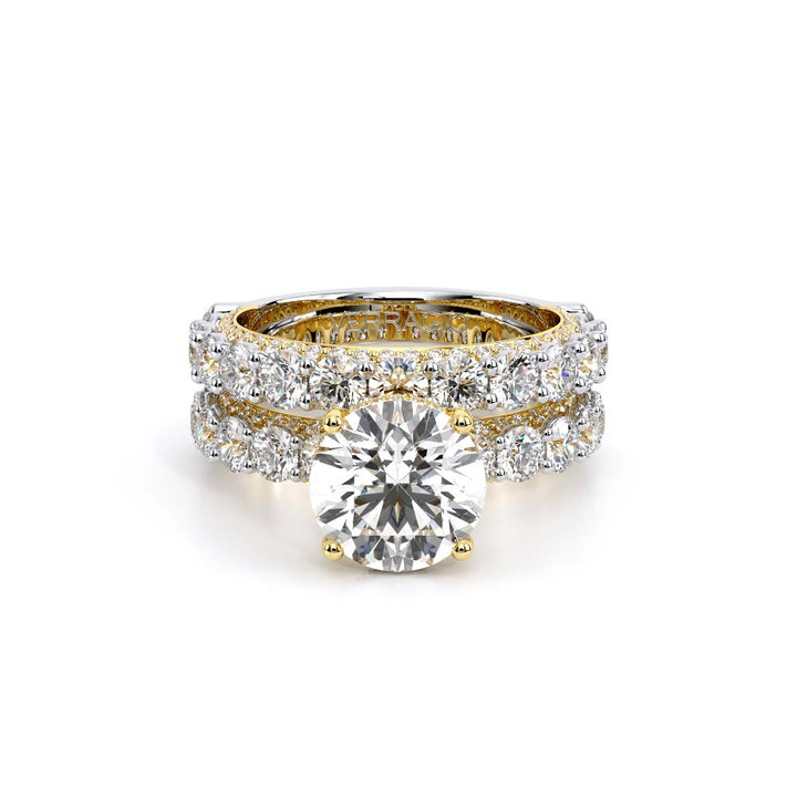 Couture-0489R30-18K Two Tone Round