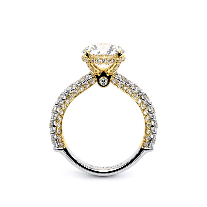 Couture-0489R30-18K Two Tone Round