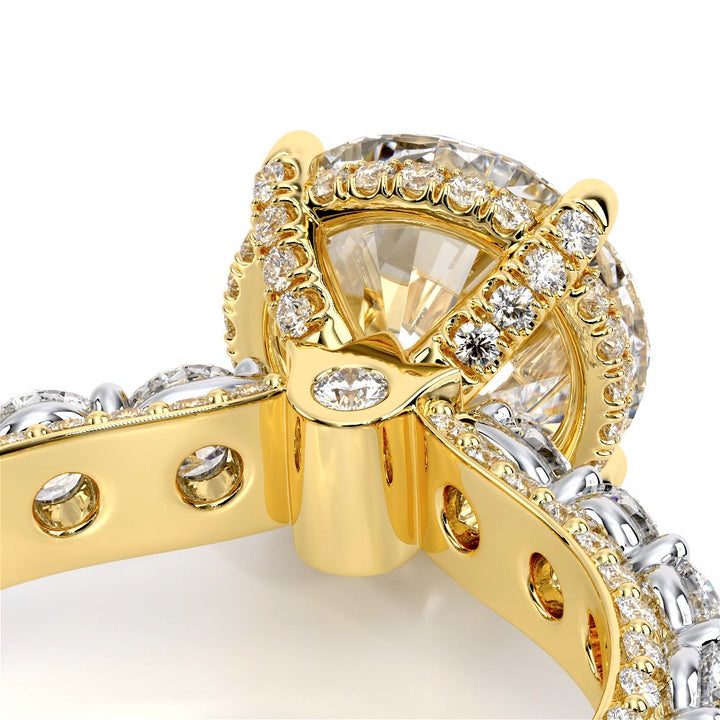 Couture-0489R30-18K Two Tone Round