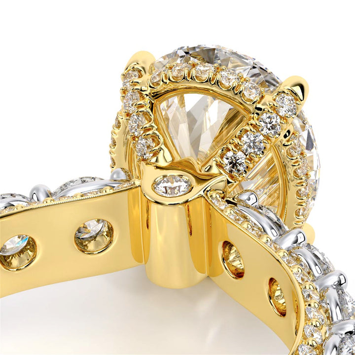 Couture-0489OV34-18K Two Tone Oval