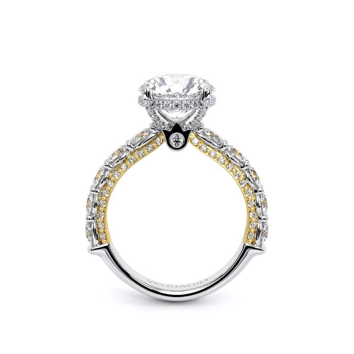 Couture-0489R34-18K Two Tone Round