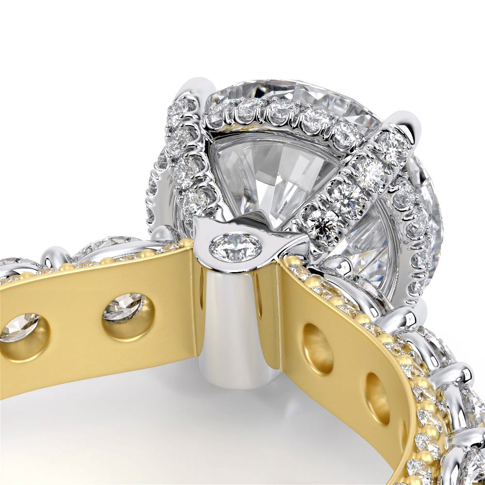Couture-0489R34-18K Two Tone Round