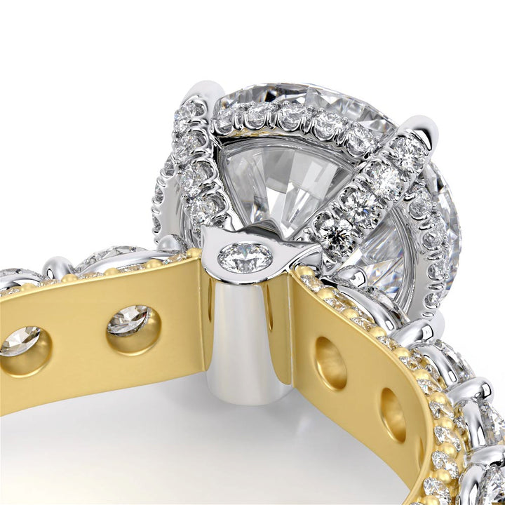 Couture-0489R34-18K Two Tone Round