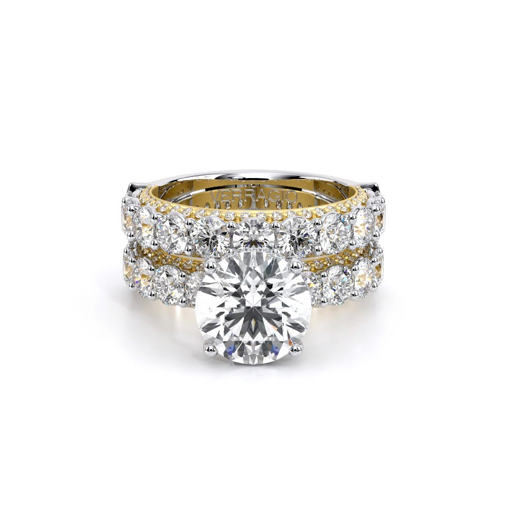 Couture-0489R34-18K Two Tone Round