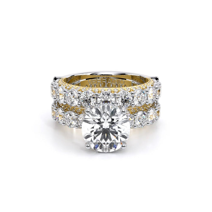 Couture-0489R34-18K Two Tone Round