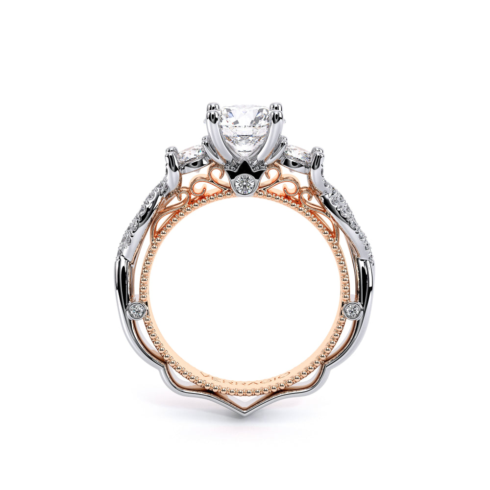Venetian-5013r-14k Two Tone Round
