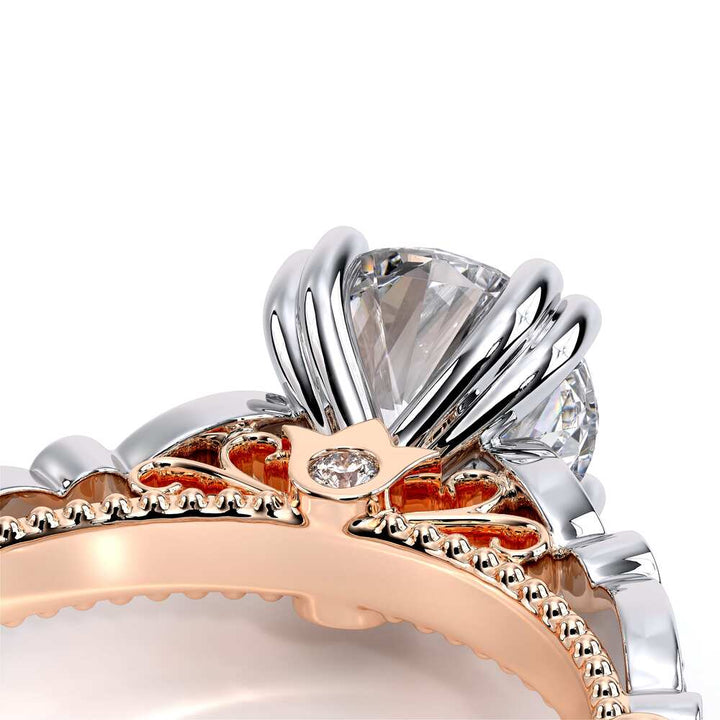 Parisian-100r-14k Two Tone Round