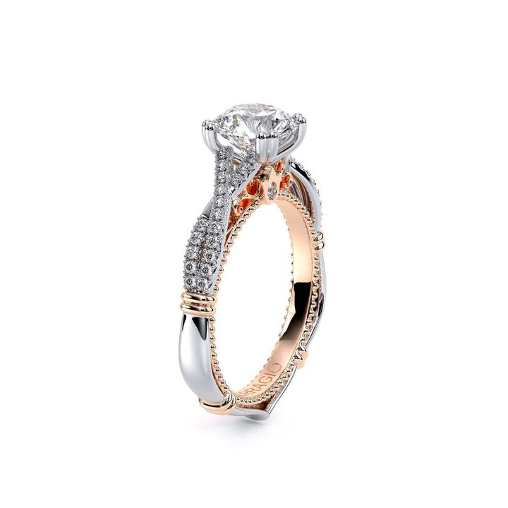Parisian-105r-18k Two Tone Round
