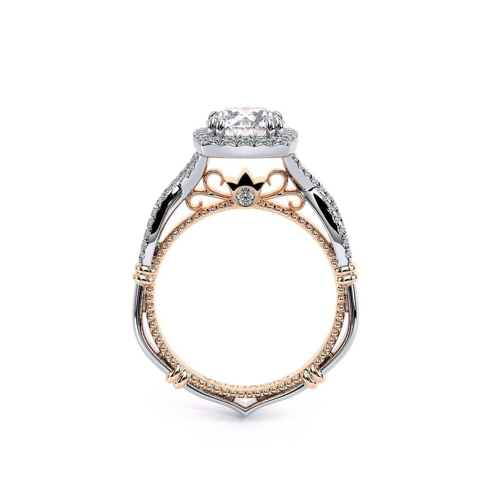 Parisian-106cu-18k Two Tone Cushion