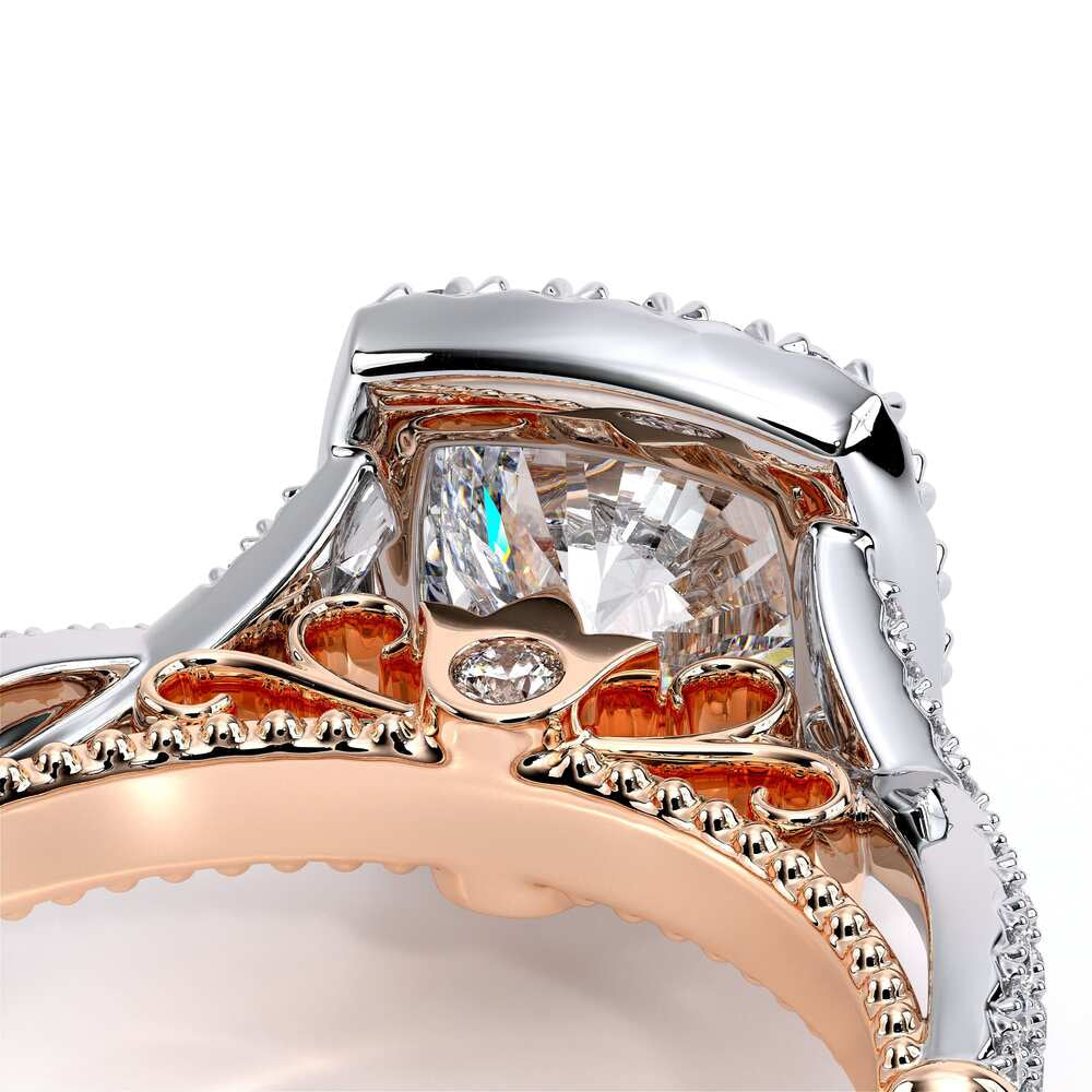 Parisian-106cu-18k Two Tone Cushion