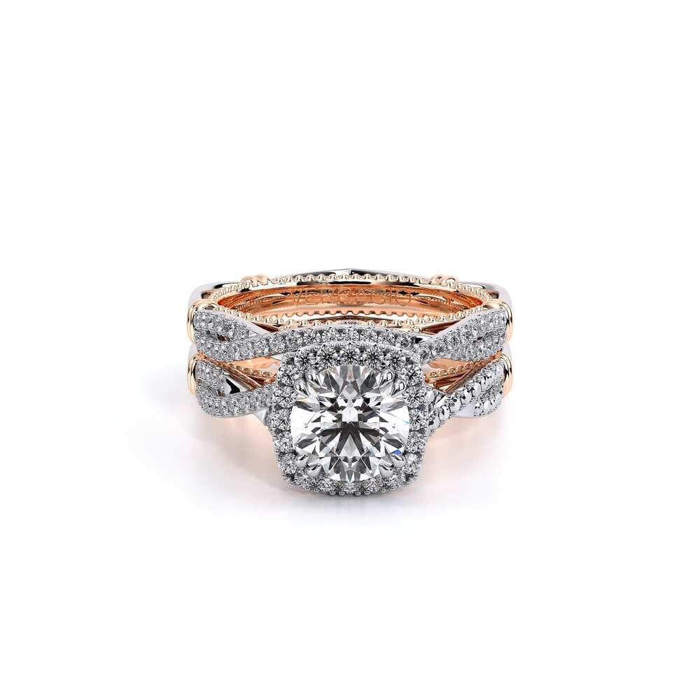 Parisian-106cu-18k Two Tone Cushion
