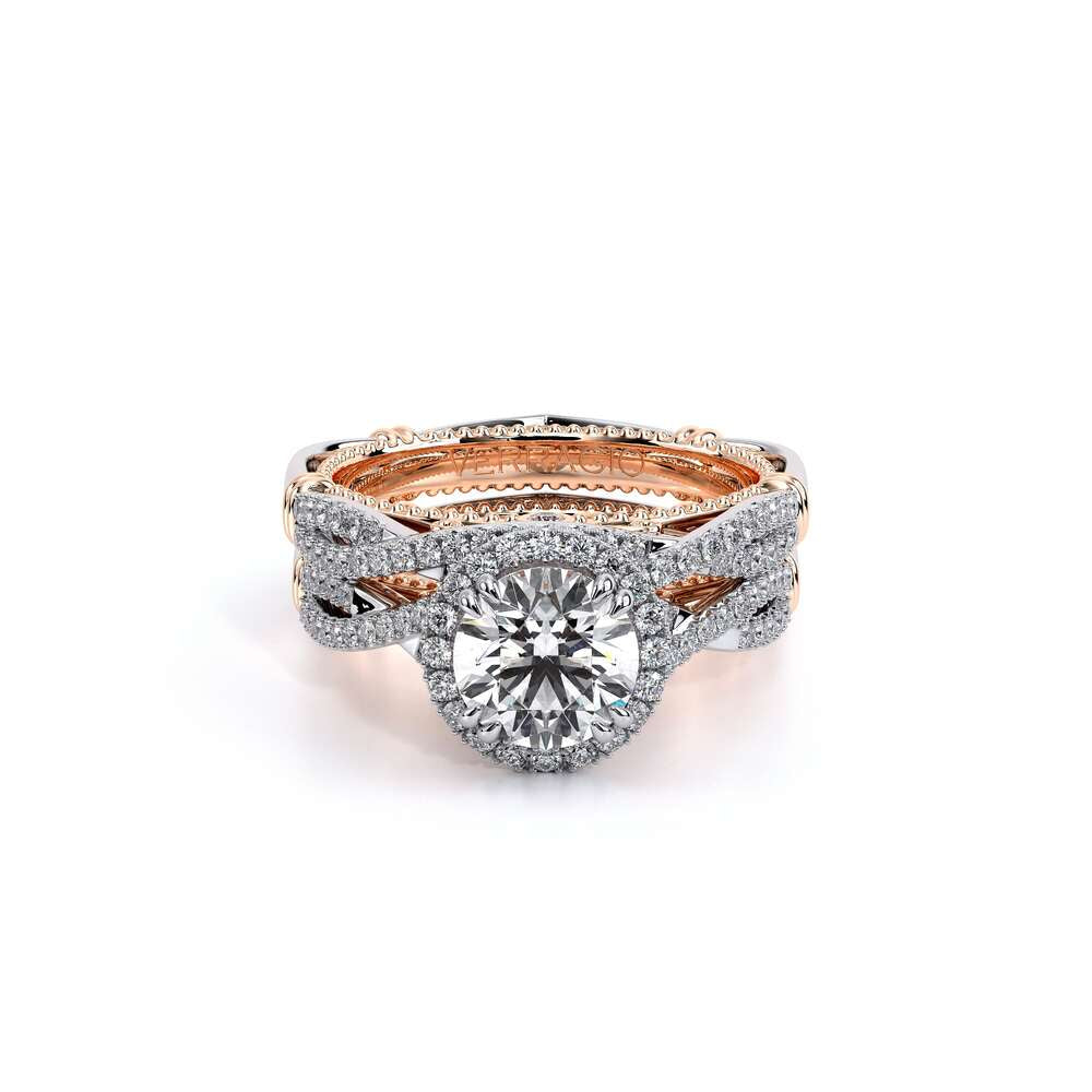 Parisian-106r-18k Two Tone Round