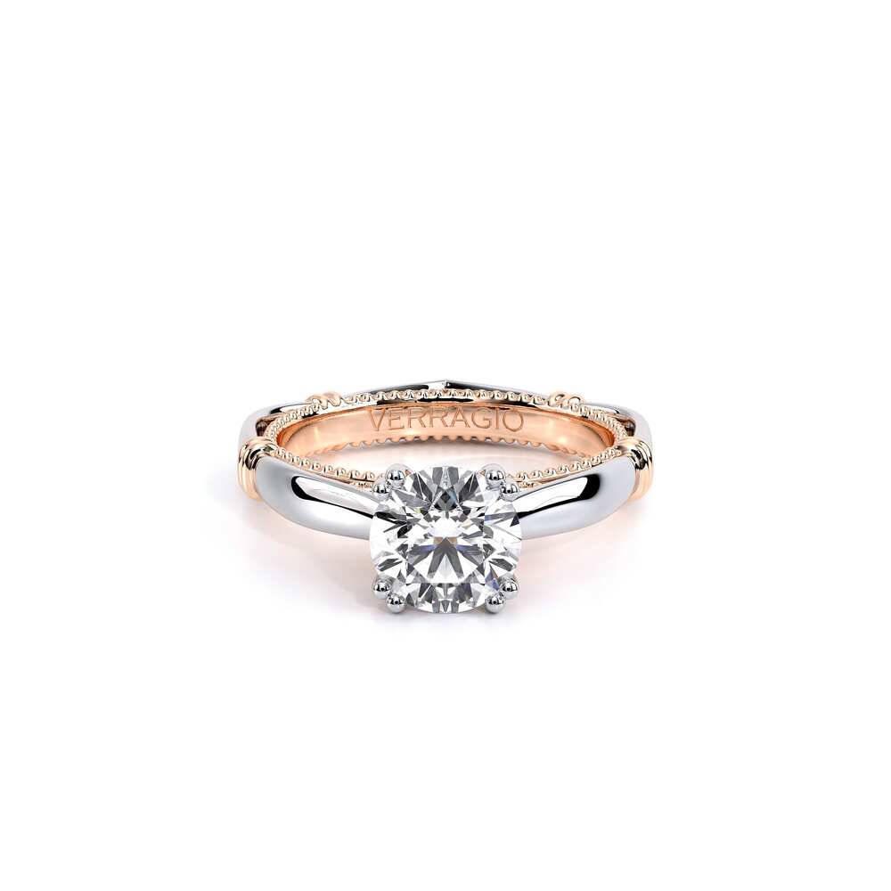 Parisian-120r-18k Two Tone Round