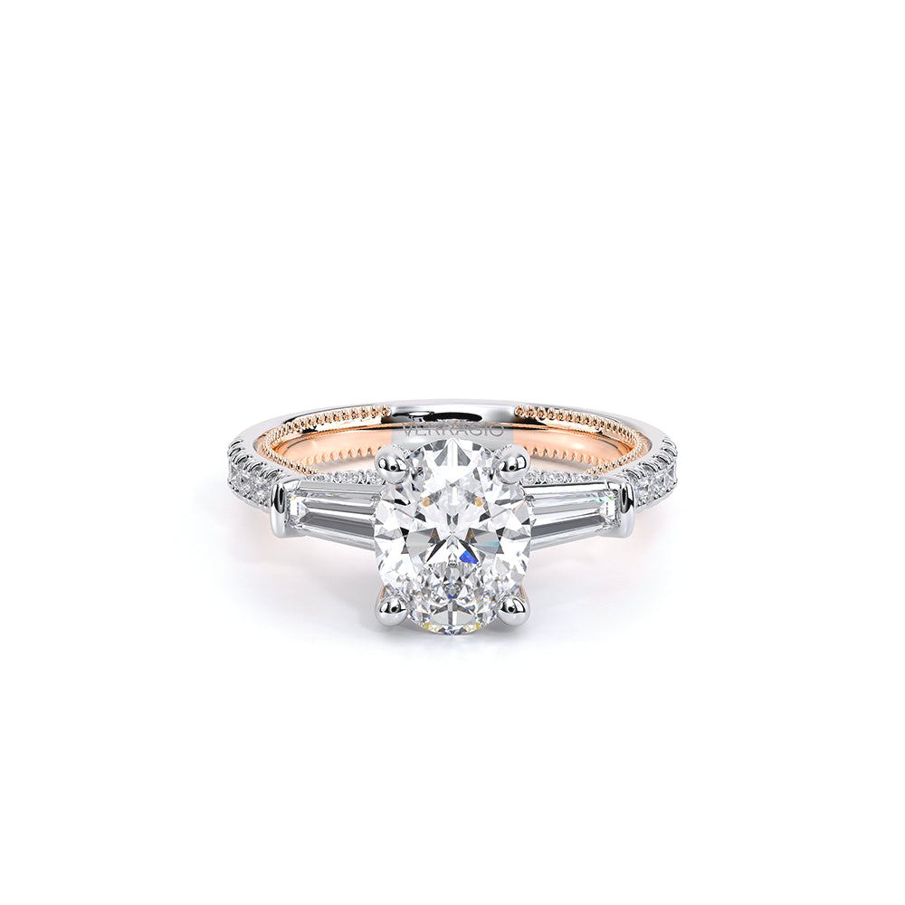Renaissance-991OV15-14K Two Tone Oval