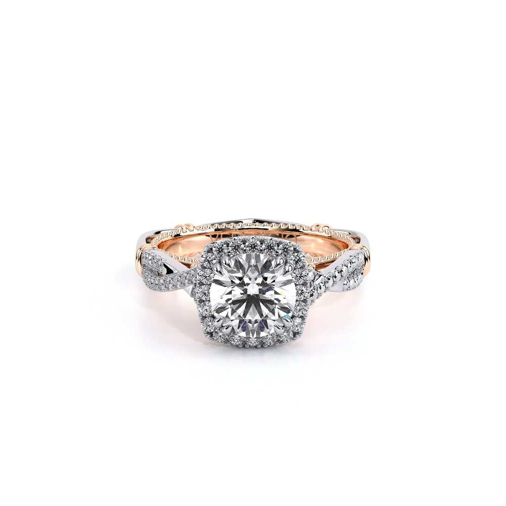 Parisian-106cu-18k Two Tone Cushion