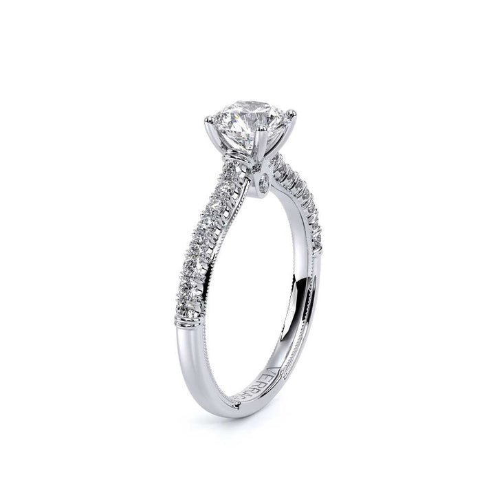 Renaissance-955R17-14K White Gold Round
