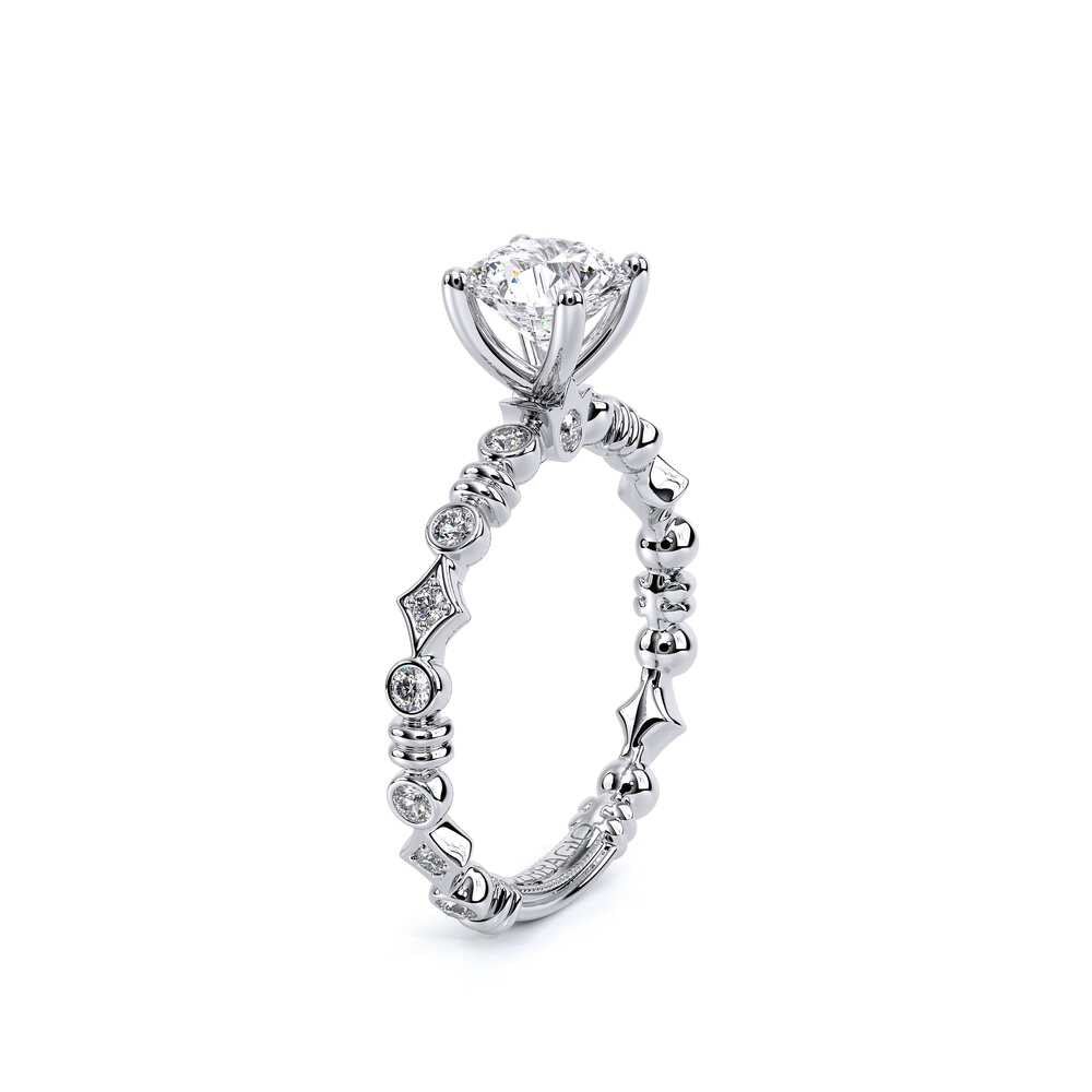 Renaissance-973-R-14k White Round