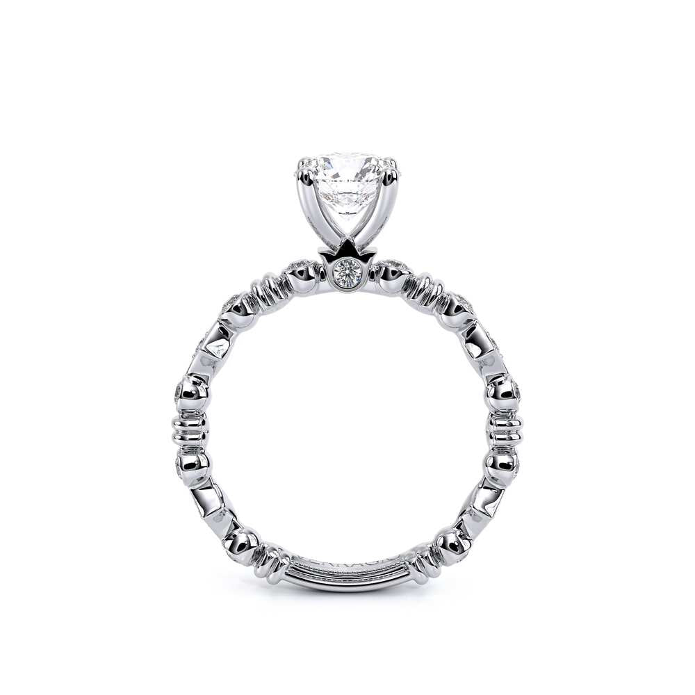 Renaissance-973-R-14k White Round