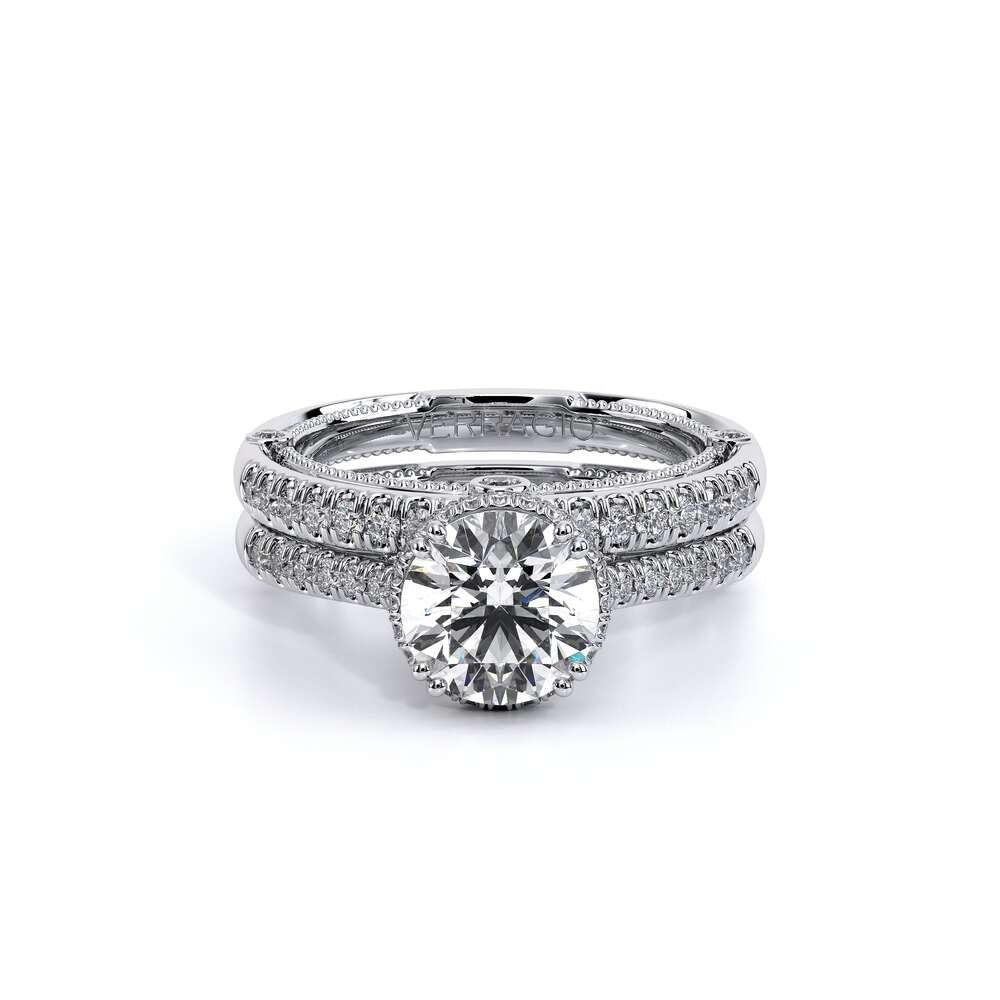 Venetian-5081r-14k White Round
