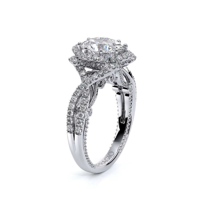 Insignia-7087ov-14k White Oval