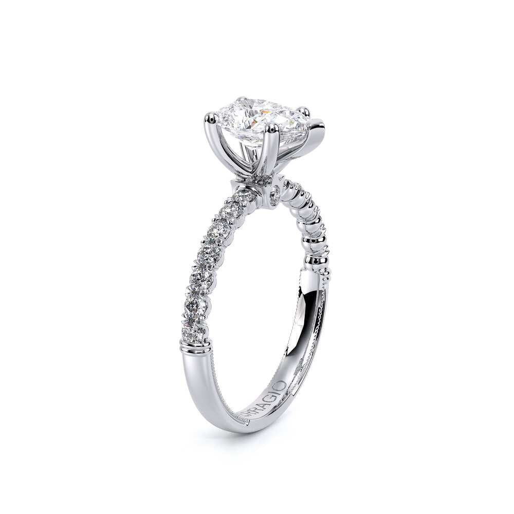 Renaissance-950PEAR20-14K White Gold Pear