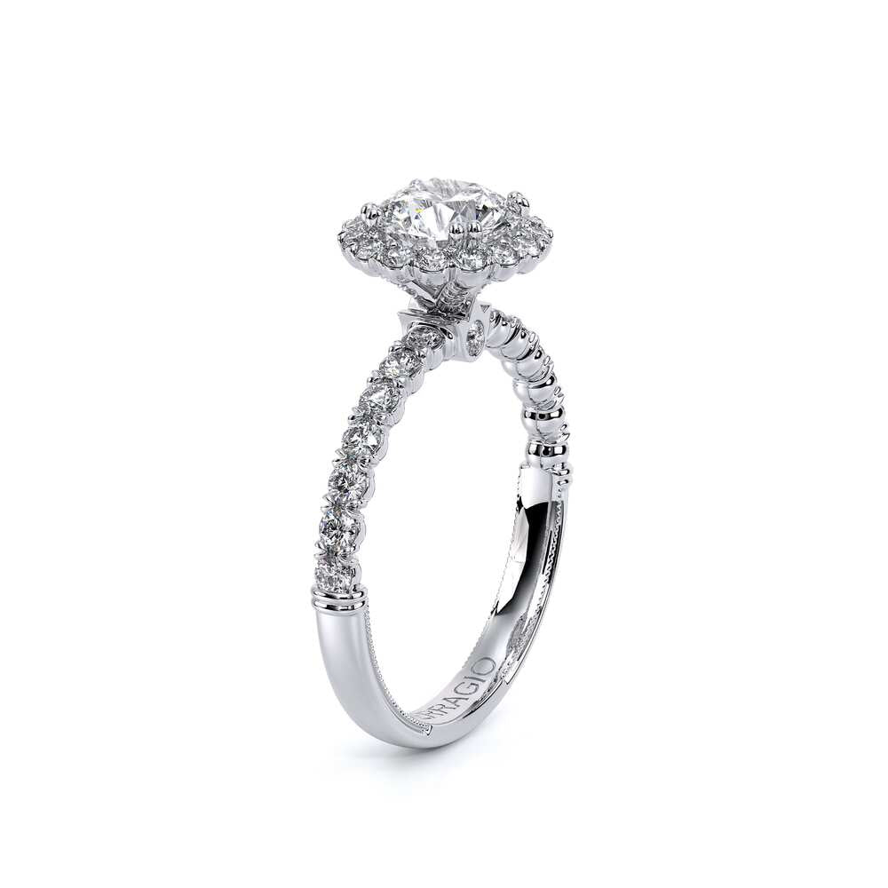 Renaissance-954R18-18K White Gold Round
