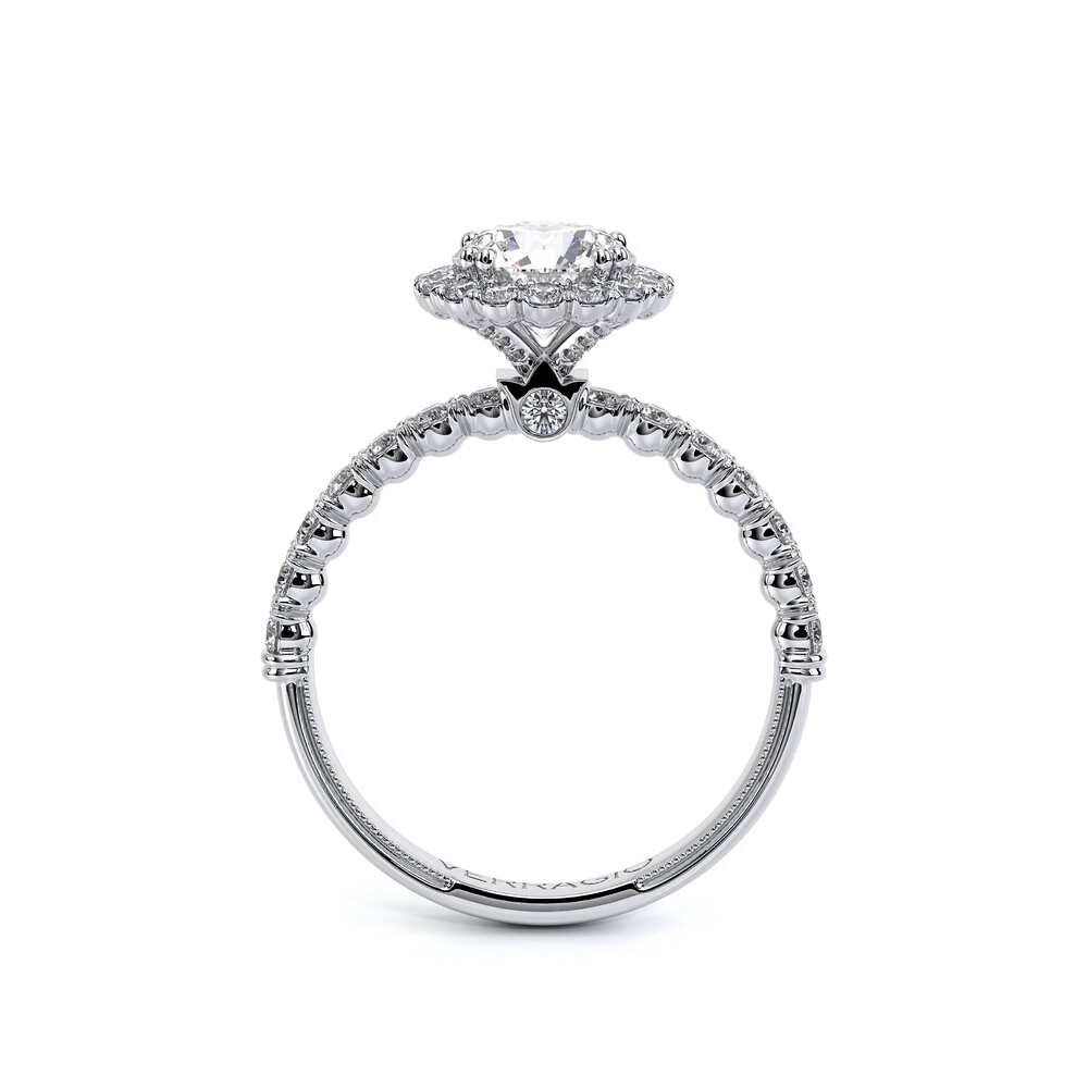 Renaissance-954R18-18K White Gold Round