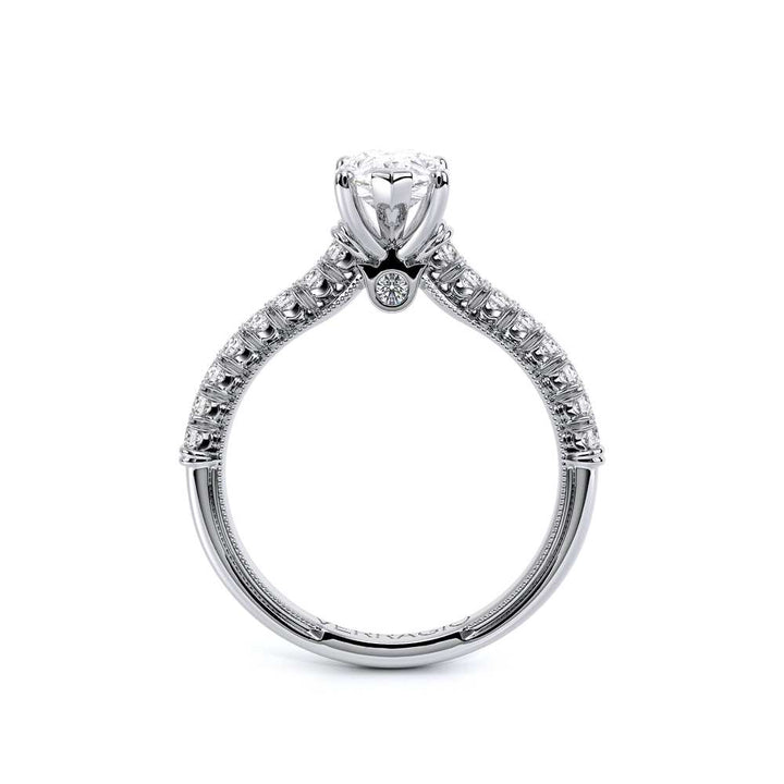 Renaissance-955PEAR17-18K White Gold Pear