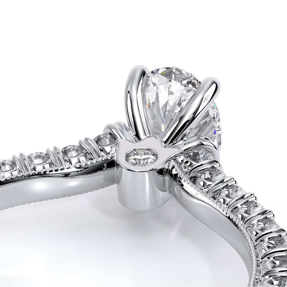Renaissance-955OV17-14K White Gold Oval